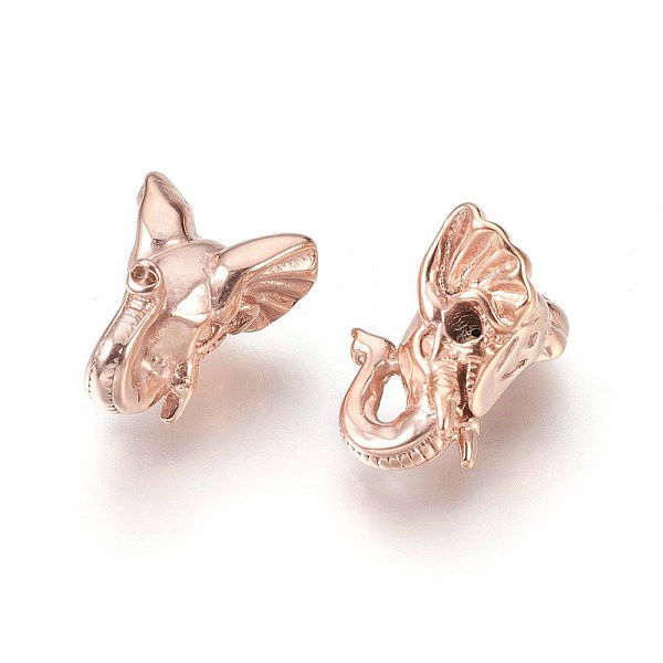 PandaHall 316 Surgical Stainless Steel Beads, Elephant, Rose Gold, 16x12.5x7.5mm, Hole: 1.8mm 316 Surgical Stainless Steel Elephant
PandaHall 316 Surgical Stainless Steel Beads, Elephant, Rose Gold, 16x12.5x7.5mm, Hole: 1.8mm 316 Surgical Stainless Steel Elephant