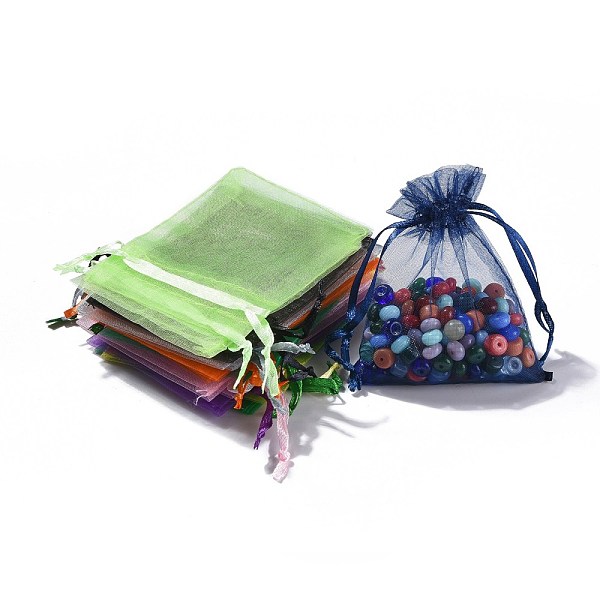 PandaHall Organza Bags, Rectangle, Mixed Color, 10x8cm Organza Rectangle Multicolor
PandaHall Organza Bags, Rectangle, Mixed Color, 10x8cm Organza Rectangle Multicolor