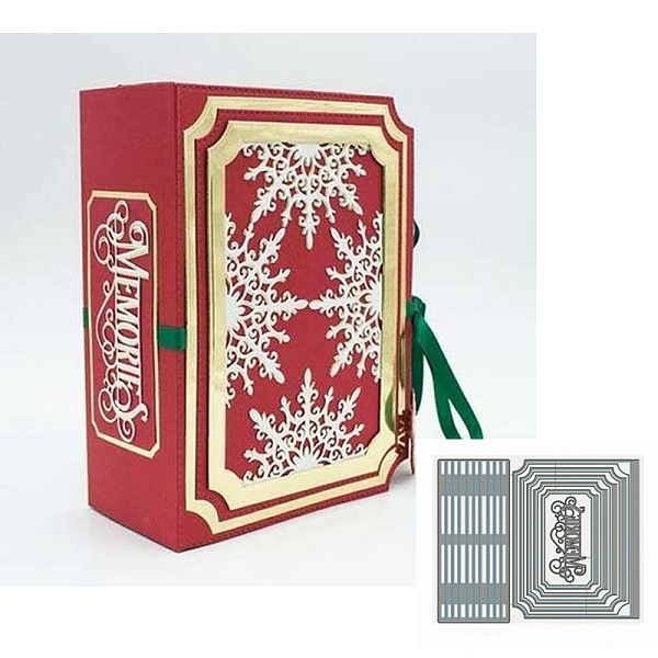 PandaHall Memorie Box Frame Carbon Steel Cutting Dies Stencils, for DIY Scrapbooking/Photo Album, Decorative Embossing DIY Paper Card...
PandaHall Memorie Box Frame Carbon Steel Cutting Dies Stencils, for DIY Scrapbooking/Photo Album, Decorative Embossing DIY Paper Card...
