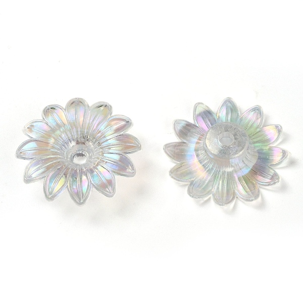 PandaHall Transparent Acrylic Beads, AB Color, Flower, Clear AB, 34x34x9mm, Hole: 4mm Acrylic Flower White
PandaHall Transparent Acrylic Beads, AB Color, Flower, Clear AB, 34x34x9mm, Hole: 4mm Acrylic Flower White