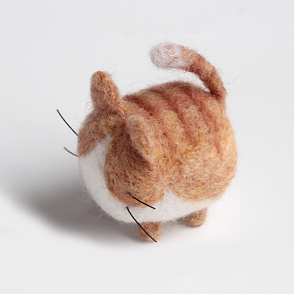 PandaHall Animal Cat Shape Needle Felting Starter Kit, with Wool Felt and Punch Needles, Needle Felting Kit for Beginners Arts, Sandy Brown... 
PandaHall Animal Cat Shape Needle Felting Starter Kit, with Wool Felt and Punch Needles, Needle Felting Kit for Beginners Arts, Sandy Brown...