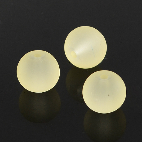 PandaHall Transparent Glass Bead Strands, Frosted, Round, Light Goldenrod Yellow, 10mm, Hole: 1.3~1.6mm, about 80pcs/strand, 31.4 inch Glass...
PandaHall Transparent Glass Bead Strands, Frosted, Round, Light Goldenrod Yellow, 10mm, Hole: 1.3~1.6mm, about 80pcs/strand, 31.4 inch Glass...