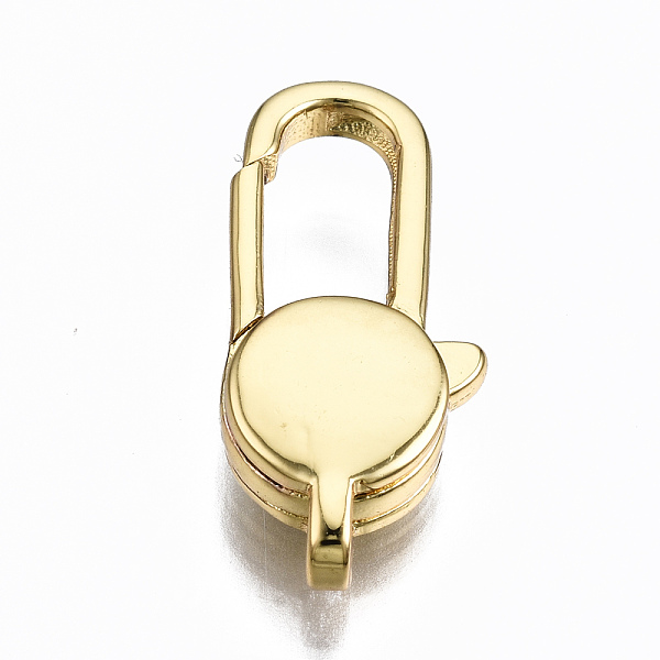 PandaHall Brass Lobster Claw Clasps, Cadmium Free & Nickel Free & Lead Free, Flat Round, Real 16K Gold Plated, 19.5x9x4mm, Hole: 1x1.4mm...
PandaHall Brass Lobster Claw Clasps, Cadmium Free & Nickel Free & Lead Free, Flat Round, Real 16K Gold Plated, 19.5x9x4mm, Hole: 1x1.4mm...