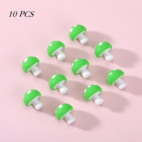 PandaHall 10Pcs Mushroom Silicone Focal Beads, Chewing Beads For Teethers, DIY Nursing Necklaces Making, Lime Green, 18mm, Hole: 2mm...
PandaHall 10Pcs Mushroom Silicone Focal Beads, Chewing Beads For Teethers, DIY Nursing Necklaces Making, Lime Green, 18mm, Hole: 2mm...