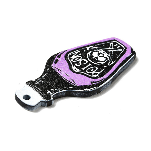 PandaHall Halloween Acrylic Pendants, for DIY Earring Findings, Bottle, Black, 42.5x19.5x2mm, Hole: 1.8mm Acrylic Bottle Black
PandaHall Halloween Acrylic Pendants, for DIY Earring Findings, Bottle, Black, 42.5x19.5x2mm, Hole: 1.8mm Acrylic Bottle Black