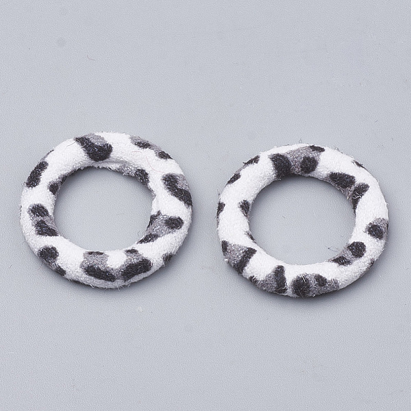 PandaHall Cloth Fabric Covered Linking Rings, with Aluminum Bottom, Ring, White, 27x4mm Aluminum Ring White
PandaHall Cloth Fabric Covered Linking Rings, with Aluminum Bottom, Ring, White, 27x4mm Aluminum Ring White