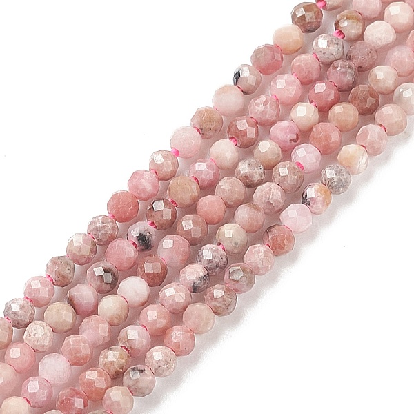 PandaHall Natural Rhodonite Bead Strands, Faceted Round, 2mm, Hole: 0.8mm, about 190pcs/strand, 16 inch Rhodonite Round
PandaHall Natural Rhodonite Bead Strands, Faceted Round, 2mm, Hole: 0.8mm, about 190pcs/strand, 16 inch Rhodonite Round