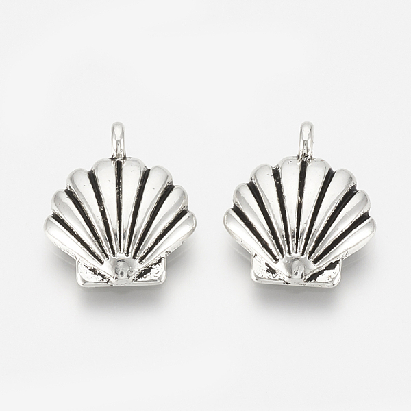 PandaHall Tibetan Style Alloy Pendants, Shell, Cadmium Free & Lead Free, Antique Silver, 16.5x14x3mm, Hole: 1.5mm, about 1175pcs/1000g Alloy...
PandaHall Tibetan Style Alloy Pendants, Shell, Cadmium Free & Lead Free, Antique Silver, 16.5x14x3mm, Hole: 1.5mm, about 1175pcs/1000g Alloy...