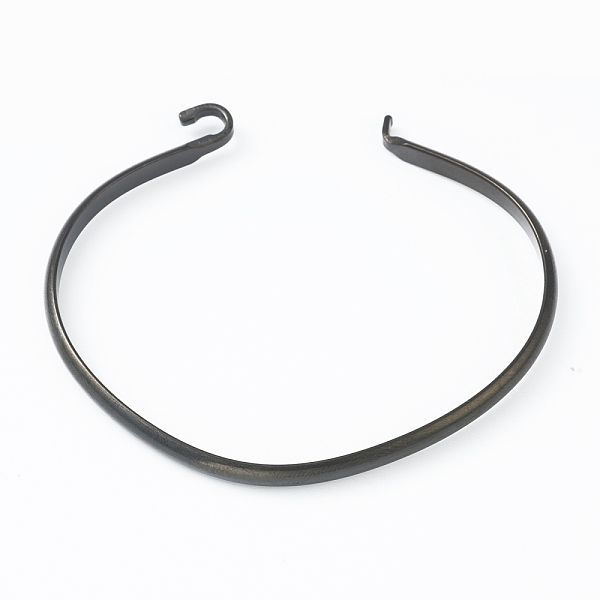 PandaHall 304 Stainless Steel Cuff Bangle Making, Interchangeable Cuff Bangle, Gunmetal, 1/8 inch(0.35cm), Inner Diameter: 2-1/8 inch...
PandaHall 304 Stainless Steel Cuff Bangle Making, Interchangeable Cuff Bangle, Gunmetal, 1/8 inch(0.35cm), Inner Diameter: 2-1/8 inch...