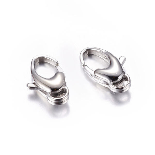 PandaHall 316 Surgical Stainless Steel Lobster Claw Clasps, 10x20mm 316 Surgical Stainless Steel Others
PandaHall 316 Surgical Stainless Steel Lobster Claw Clasps, 10x20mm 316 Surgical Stainless Steel Others