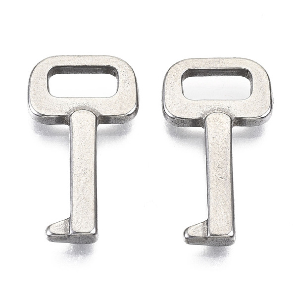 PandaHall 304 Stainless Steel Pendants, Key, Stainless Steel Color, 20x11x2.5mm, Hole: 3x6.5mm 304 Stainless Steel Key
PandaHall 304 Stainless Steel Pendants, Key, Stainless Steel Color, 20x11x2.5mm, Hole: 3x6.5mm 304 Stainless Steel Key