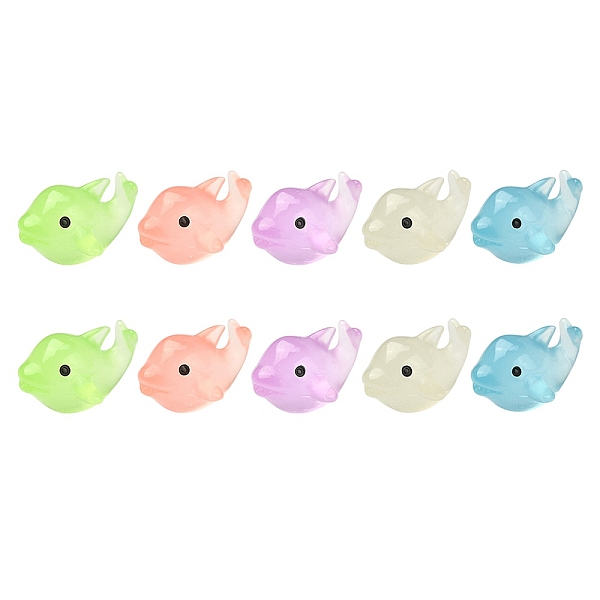 PandaHall 10Pcs 5 Colors Luminous Resin Display Decoration, Glow in the Dark Ornaments, Dolphin, Mixed Color, 22.5x27x15mm, 2pcs/color Resin..., Multicolor
PandaHall 10Pcs 5 Colors Luminous Resin Display Decoration, Glow in the Dark Ornaments, Dolphin, Mixed Color, 22.5x27x15mm, 2pcs/color Resin..., Multicolor