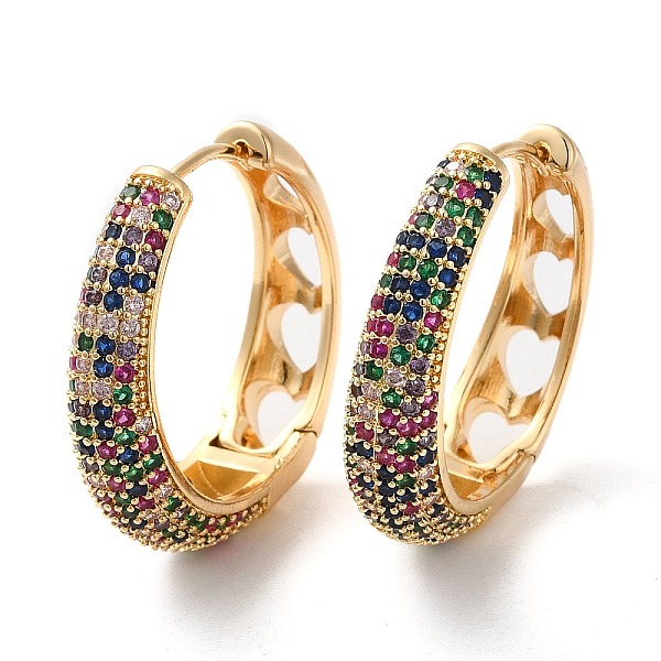PandaHall Brass Micro Pave Cubic Zirconia Thick Hoop Earrings, Hollow Heart Earring for Women, Long-Lasting Plated, Golden, 32.7x33.5x8mm...
PandaHall Brass Micro Pave Cubic Zirconia Thick Hoop Earrings, Hollow Heart Earring for Women, Long-Lasting Plated, Golden, 32.7x33.5x8mm...