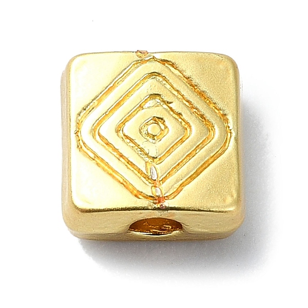 PandaHall Rack Plating Brass Beads, Long-Lasting Plated, Lead Free & Cadmium Free, Square, Matte Style, Real 18K Gold Plated, 5.5x5.5x3mm...
PandaHall Rack Plating Brass Beads, Long-Lasting Plated, Lead Free & Cadmium Free, Square, Matte Style, Real 18K Gold Plated, 5.5x5.5x3mm...