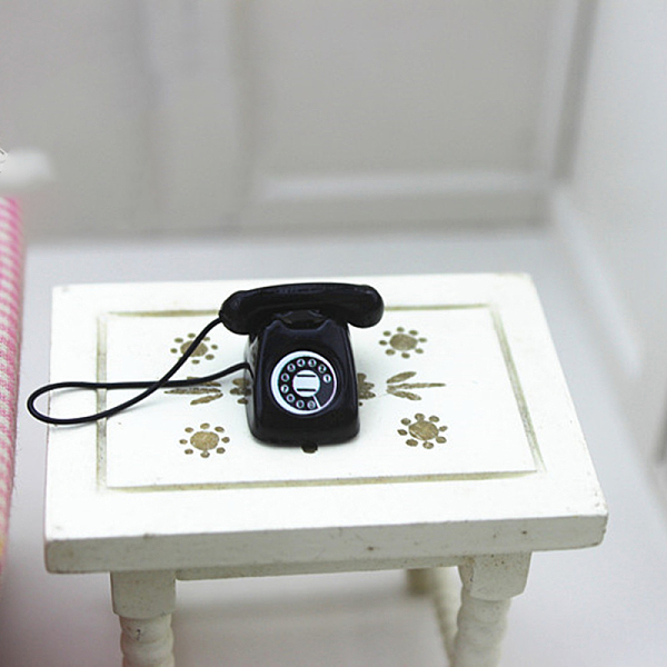 PandaHall Miniature Spray Painted Alloy Telephone, for Dollhouse Accessories Pretending Prop Decorations, Black, 17x9mm Alloy Furniture &...
PandaHall Miniature Spray Painted Alloy Telephone, for Dollhouse Accessories Pretending Prop Decorations, Black, 17x9mm Alloy Furniture &...