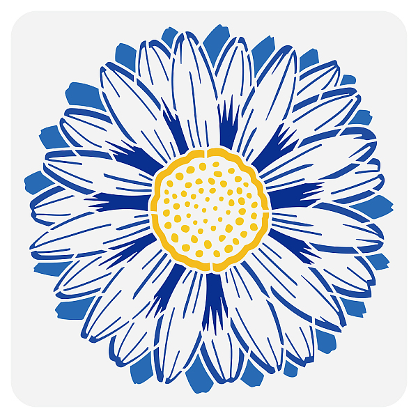 PandaHall PET Hollow Out Drawing Painting Stencils, for DIY Scrapbook, Photo Album, April Daisy, 30x30cm Plastic April Daisy
PandaHall PET Hollow Out Drawing Painting Stencils, for DIY Scrapbook, Photo Album, April Daisy, 30x30cm Plastic April Daisy