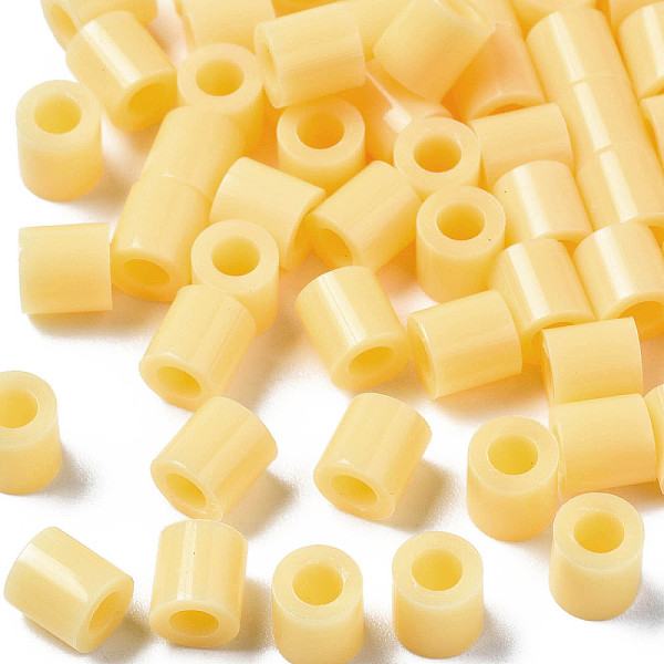 PandaHall PE Fuse Beads, DIY Melty Beads, Tube, Champagne Yellow, 5x5mm, Hole: 3mm Plastic Tube Yellow
PandaHall PE Fuse Beads, DIY Melty Beads, Tube, Champagne Yellow, 5x5mm, Hole: 3mm Plastic Tube Yellow