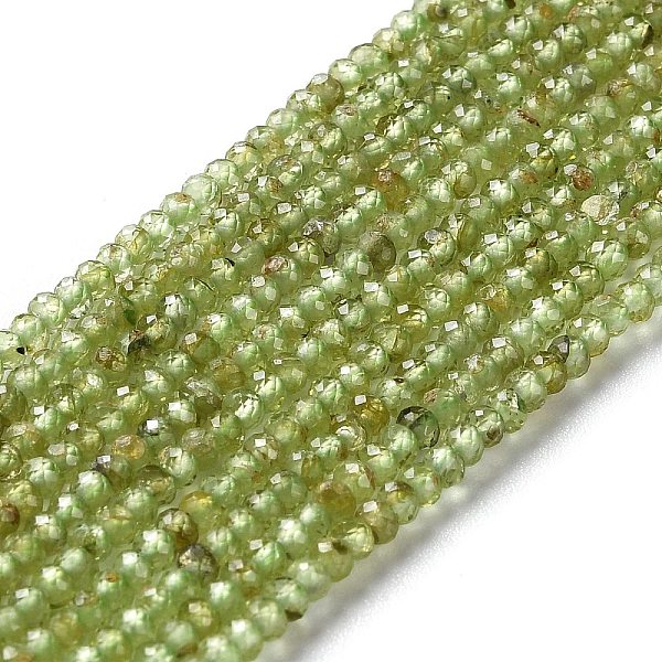PandaHall Natural Peridot Beads Strands, Faceted, Rondelle, 2.5x2mm, Hole: 0.6mm, about 220~224pcs/strand, 15.16''~15.75''(38.5~40cm)...
PandaHall Natural Peridot Beads Strands, Faceted, Rondelle, 2.5x2mm, Hole: 0.6mm, about 220~224pcs/strand, 15.16''~15.75''(38.5~40cm)...