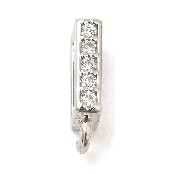 PandaHall Rack Plating Brass Micro Pave Clear Cubic Zirconia Rectangle Pendant Bails, Enhancer Shortener Bails, Long-Lasting Plated, Cadmium...
PandaHall Rack Plating Brass Micro Pave Clear Cubic Zirconia Rectangle Pendant Bails, Enhancer Shortener Bails, Long-Lasting Plated, Cadmium...