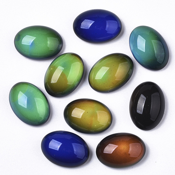 PandaHall Translucent Glass Cabochons, Color will Change with Different Temperature, Oval, Black, 21x15x8.5mm Glass Oval Black
PandaHall Translucent Glass Cabochons, Color will Change with Different Temperature, Oval, Black, 21x15x8.5mm Glass Oval Black