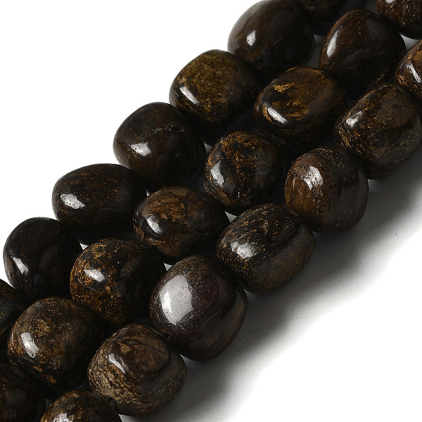PandaHall Natural Bronzite Beads Strands, Nuggets, Tumbled Stone, 8.5~11.5x8~11x8~10mm, Hole: 1.1mm, about 36~42pcs/strand, 15.55~15.94''...
PandaHall Natural Bronzite Beads Strands, Nuggets, Tumbled Stone, 8.5~11.5x8~11x8~10mm, Hole: 1.1mm, about 36~42pcs/strand, 15.55~15.94''...