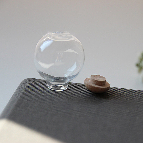 PandaHall Round Miniature Glass Empty Bottle Ornaments, Mushroom Shaped Wood Stopper, Micro Landscape Garden Dollhouse Accessories..., Clear
PandaHall Round Miniature Glass Empty Bottle Ornaments, Mushroom Shaped Wood Stopper, Micro Landscape Garden Dollhouse Accessories..., Clear