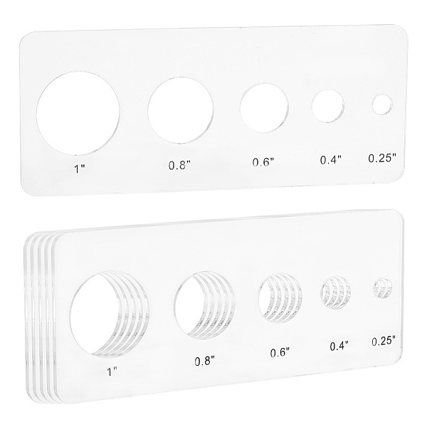 PandaHall PH 6pcs Safety Eyes Insertion Tool Auxiliary Tool for Attaching Safety Eyes and Washers Amigurumi Craft Eyes Tool Eyeball Gauge..., Clear
PandaHall PH 6pcs Safety Eyes Insertion Tool Auxiliary Tool for Attaching Safety Eyes and Washers Amigurumi Craft Eyes Tool Eyeball Gauge..., Clear