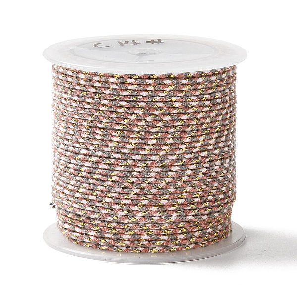 PandaHall 4-Ply Polycotton Cord, Handmade Macrame Cotton Rope, with Gold Wire, for String Wall Hangings Plant Hanger, DIY Craft String..., Brown
PandaHall 4-Ply Polycotton Cord, Handmade Macrame Cotton Rope, with Gold Wire, for String Wall Hangings Plant Hanger, DIY Craft String..., Brown