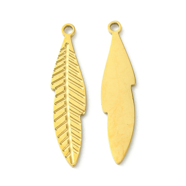 PandaHall Ion Plating(IP) 304 Stainless Steel Manual Polishing Pendants, Leaf Charms, Golden, 21x4.5x0.5mm, Hole: 1.2mm 304 Stainless Steel...
PandaHall Ion Plating(IP) 304 Stainless Steel Manual Polishing Pendants, Leaf Charms, Golden, 21x4.5x0.5mm, Hole: 1.2mm 304 Stainless Steel...