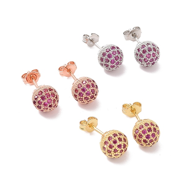 PandaHall Hot Pink Cubic Zirconia Disco Ball Stud Earrings, Rack Plating Brass Jewelry for Women, Cadmium Free & Lead Free, Mixed Color...
PandaHall Hot Pink Cubic Zirconia Disco Ball Stud Earrings, Rack Plating Brass Jewelry for Women, Cadmium Free & Lead Free, Mixed Color...