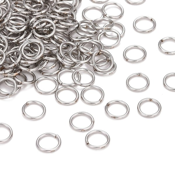 PandaHall 304 Stainless Steel Jump Rings, Soldered Jump Rings, Closed Jump Rings, Stainless Steel Color, 20 Gauge, 6x0.8mm, Inner Diameter...
PandaHall 304 Stainless Steel Jump Rings, Soldered Jump Rings, Closed Jump Rings, Stainless Steel Color, 20 Gauge, 6x0.8mm, Inner Diameter...