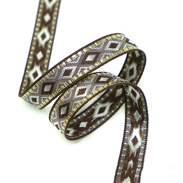 PandaHall Ethnic Style Polyester Embroidery Rhombus Ribbons, Jacquard Ribbon, Garment Accessories, Coffee, 1/2 inch(12mm) Polyester Rhombus..., Brown
PandaHall Ethnic Style Polyester Embroidery Rhombus Ribbons, Jacquard Ribbon, Garment Accessories, Coffee, 1/2 inch(12mm) Polyester Rhombus..., Brown