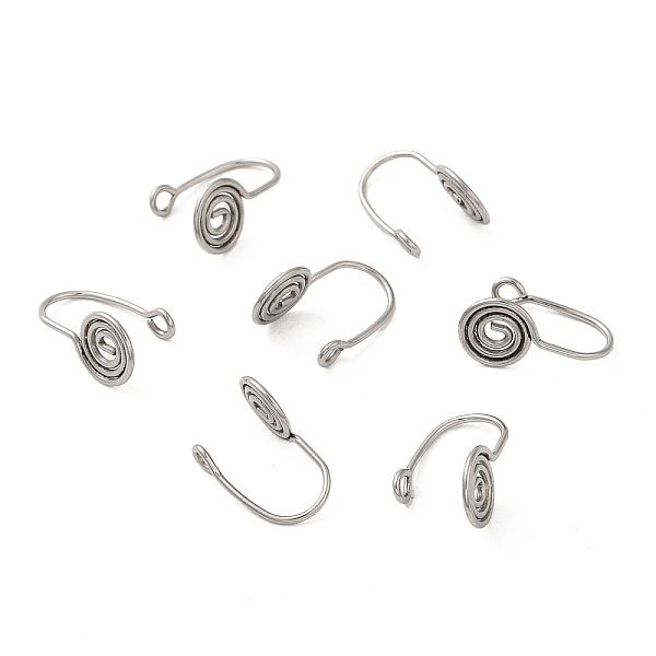 PandaHall 316 Surgical Stainless Steel Clip on Nose Rings, Nose Cuff Non Piercing Jewelry, Stainless Steel Color, 15x8.5x7.5mm 316 Surgical...
PandaHall 316 Surgical Stainless Steel Clip on Nose Rings, Nose Cuff Non Piercing Jewelry, Stainless Steel Color, 15x8.5x7.5mm 316 Surgical...