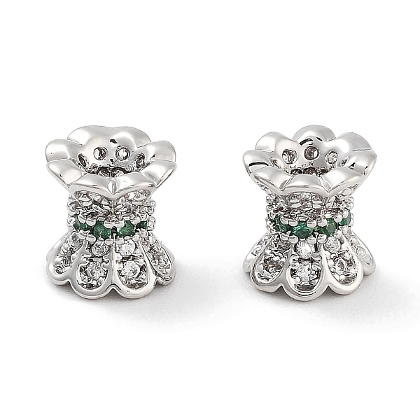 PandaHall Brass Micro Pave Clear Cubic Zirconia Beads, Column, Platinum, Wavy edge, Green, 6.2x6mm, Hole: 1.4mm Brass+Cubic Zirconia Column...
PandaHall Brass Micro Pave Clear Cubic Zirconia Beads, Column, Platinum, Wavy edge, Green, 6.2x6mm, Hole: 1.4mm Brass+Cubic Zirconia Column...