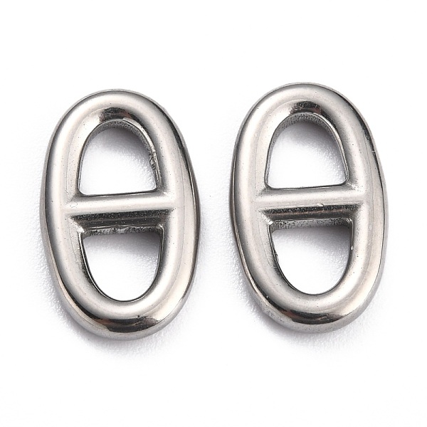 PandaHall 304 Stainless Steel Connector Charms, Navy Mesh Charms, Marine Mesh Charms, Oval, Stainless Steel Color, 17x10.5x2.6mm 304...
PandaHall 304 Stainless Steel Connector Charms, Navy Mesh Charms, Marine Mesh Charms, Oval, Stainless Steel Color, 17x10.5x2.6mm 304...