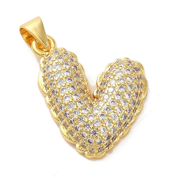 PandaHall Mother's Day Brass Micro Pave Clear Cubic Zirconia Pendants, Heart, Real 16K Gold Plated, 20x18x4.5mm, Hole: 4x3.5mm Brass+Cubic...
PandaHall Mother's Day Brass Micro Pave Clear Cubic Zirconia Pendants, Heart, Real 16K Gold Plated, 20x18x4.5mm, Hole: 4x3.5mm Brass+Cubic...