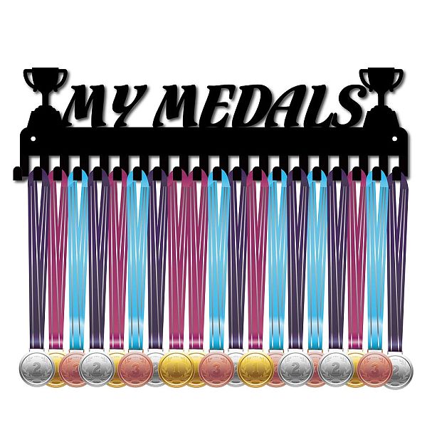 PandaHall CREATCABIN My Medals Medal Holder Display Hanger Rack Sports Metal Wall Mount with 20 Hooks Hang Over 60 Medals Runners Home Badge...
PandaHall CREATCABIN My Medals Medal Holder Display Hanger Rack Sports Metal Wall Mount with 20 Hooks Hang Over 60 Medals Runners Home Badge...