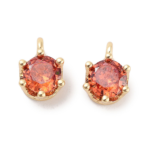 PandaHall Brass Micro Pave Cubic Zirconia Charms, Flat Round, Real 18K Gold Plated, Red, 8x6x4.8mm, Hole: 1.6mm Brass+Cubic Zirconia Flat...
PandaHall Brass Micro Pave Cubic Zirconia Charms, Flat Round, Real 18K Gold Plated, Red, 8x6x4.8mm, Hole: 1.6mm Brass+Cubic Zirconia Flat...
