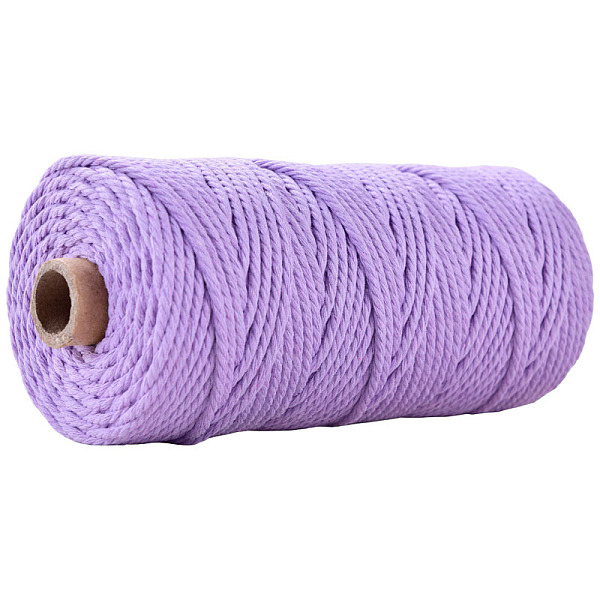 PandaHall 100M Cotton String Threads for Crafts Knitting Making, Lilac, 3mm, about 109.36 Yards(100m)/Roll Cotton Purple
PandaHall 100M Cotton String Threads for Crafts Knitting Making, Lilac, 3mm, about 109.36 Yards(100m)/Roll Cotton Purple