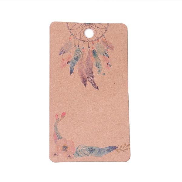 PandaHall Cardboard Earring Display Cards, Rectangle with Woven Net/Web & Feather Pattern, BurlyWood, 9x5x0.04cm, Hole: 1.5mm Paper..., Orange
PandaHall Cardboard Earring Display Cards, Rectangle with Woven Net/Web & Feather Pattern, BurlyWood, 9x5x0.04cm, Hole: 1.5mm Paper..., Orange