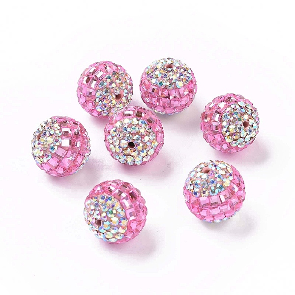 PandaHall Polymer Clay Rhinestone Beads, Pave Disco Ball Beads, Round, Fuchsia, 16~17mm, Hole: 1.8mm Polymer Clay+Glass Rhinestone Round..., Purple
PandaHall Polymer Clay Rhinestone Beads, Pave Disco Ball Beads, Round, Fuchsia, 16~17mm, Hole: 1.8mm Polymer Clay+Glass Rhinestone Round..., Purple