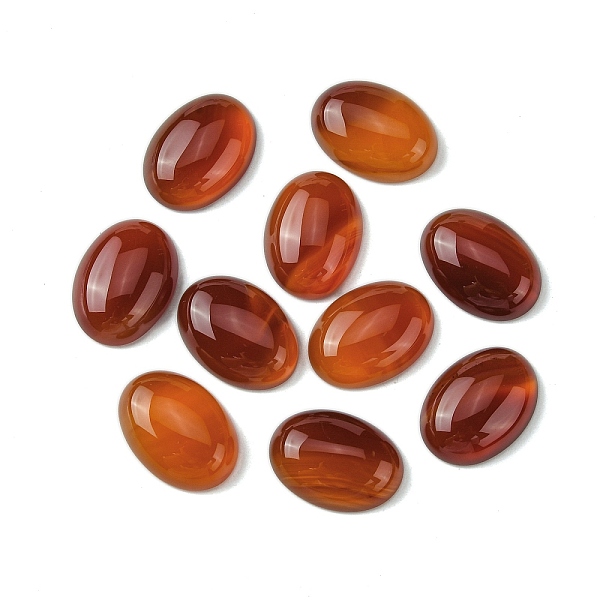 PandaHall Natural Red Agate Cabochons, Dyed & Heated, Oval, Chocolate, 18x13x5mm Red Agate Oval Brown
PandaHall Natural Red Agate Cabochons, Dyed & Heated, Oval, Chocolate, 18x13x5mm Red Agate Oval Brown