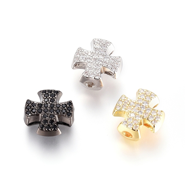 PandaHall Brass Micro Pave Cubic Zirconia Slide Charms, Long-Lasting Plated, Cross, for Religion, Clear & Black, 11.5x11.5x6mm, Hole: 2mm...
PandaHall Brass Micro Pave Cubic Zirconia Slide Charms, Long-Lasting Plated, Cross, for Religion, Clear & Black, 11.5x11.5x6mm, Hole: 2mm...