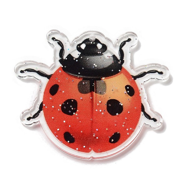 PandaHall Acrylic Pendants, Ladybird, Orange, 38.5x44.5x2.5mm, Hole: 1mm Acrylic Ladybug Orange
PandaHall Acrylic Pendants, Ladybird, Orange, 38.5x44.5x2.5mm, Hole: 1mm Acrylic Ladybug Orange