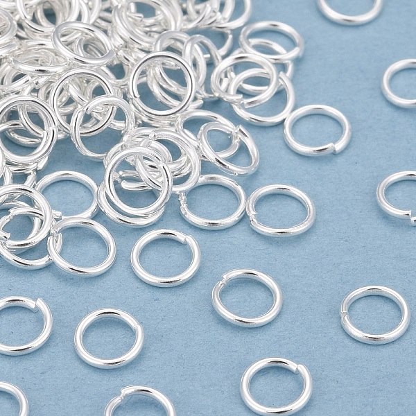 PandaHall Rack Plating Brass Jump Rings, Open Jump Rings, Long-Lasting Plated, 925 Sterling Silver Plated, 5x0.7mm, 20 Gauge, Inner Diameter...
PandaHall Rack Plating Brass Jump Rings, Open Jump Rings, Long-Lasting Plated, 925 Sterling Silver Plated, 5x0.7mm, 20 Gauge, Inner Diameter...