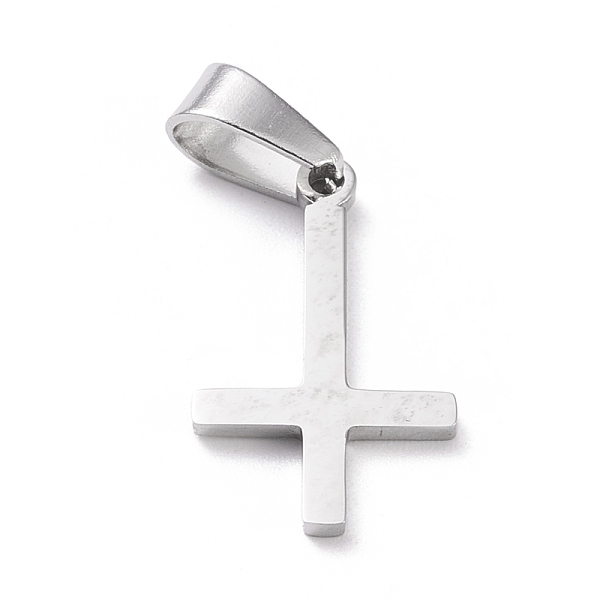 PandaHall 304 Stainless Steel Pendants, Laser Cut, Cross, Stainless Steel Color, 21x13x1.5mm, Hole: 3.5x7mm 304 Stainless Steel Cross
PandaHall 304 Stainless Steel Pendants, Laser Cut, Cross, Stainless Steel Color, 21x13x1.5mm, Hole: 3.5x7mm 304 Stainless Steel Cross