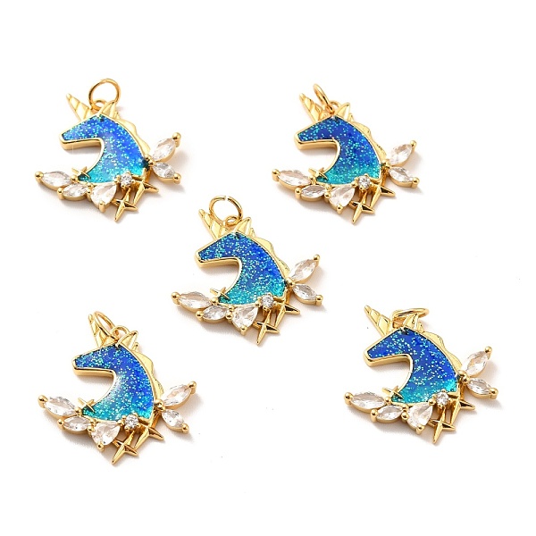 PandaHall Rack Plating Brass Micro Pave Cubic Zirconia Pendants, Cadmium Free & Lead Free & Nickle Free, with Enamel and Glitter, Real 18K...
PandaHall Rack Plating Brass Micro Pave Cubic Zirconia Pendants, Cadmium Free & Lead Free & Nickle Free, with Enamel and Glitter, Real 18K...
