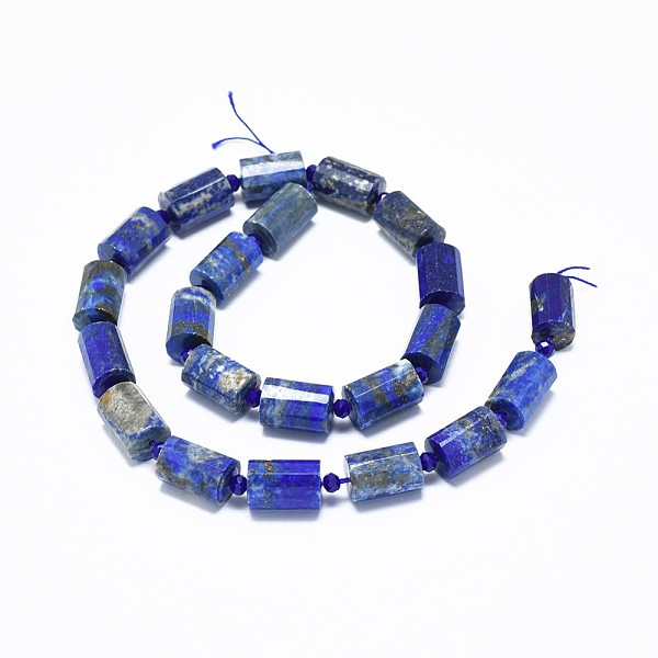 PandaHall Natural Lapis Lazuli Beads Strands, Faceted, Column, 13.5~14.5x9.5~10mm, Hole: 1mm, about 22pcs/strand, 15.2~15.3 inch(38.8~39cm)...
PandaHall Natural Lapis Lazuli Beads Strands, Faceted, Column, 13.5~14.5x9.5~10mm, Hole: 1mm, about 22pcs/strand, 15.2~15.3 inch(38.8~39cm)...