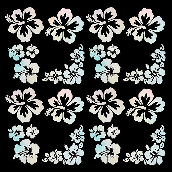 PandaHall GORGECRAFT 4 Sets Hawaiian Hibiscus Flower Car Decal Colorful Laser Reflective Car Sticker Sun Protection Pet Self Adhesive Car...
PandaHall GORGECRAFT 4 Sets Hawaiian Hibiscus Flower Car Decal Colorful Laser Reflective Car Sticker Sun Protection Pet Self Adhesive Car...