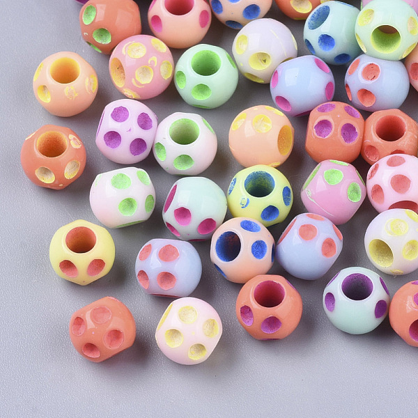 PandaHall Spray Painted Acrylic Beads, Rondelle, Mixed Color, 6.5x5.5mm, Hole: 2.5mm, about 4500pcs/500g Acrylic Rondelle Multicolor
PandaHall Spray Painted Acrylic Beads, Rondelle, Mixed Color, 6.5x5.5mm, Hole: 2.5mm, about 4500pcs/500g Acrylic Rondelle Multicolor